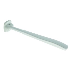 24" Folding Grab Bar, White