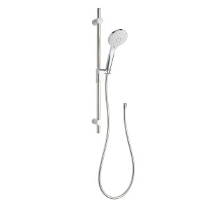 SOLO Eternal Shower Slide Set, 28", Stainless Steel, Polished Finish